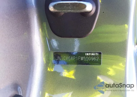 2015 Infiniti Q40 из США, поврежденный, VIN JN1CV6AP1FM500962